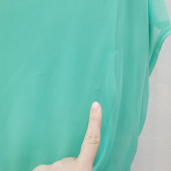 💕 Sweet Storm Mint Green & Black Dress Women's Size Small - Picture 3 of 11